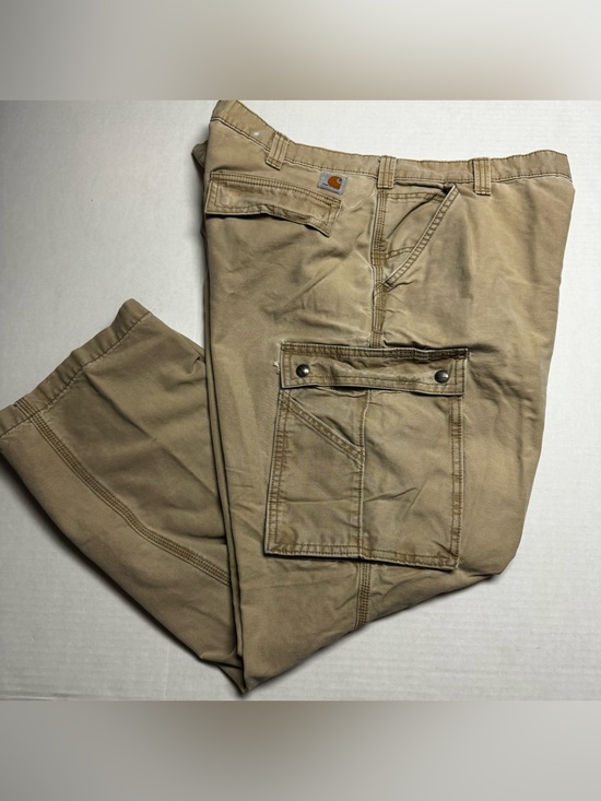 Carhartt Other - Carhartt (100272253) Relaxed Fit Straight Leg Rigby Cargo Pant In Khaki 42x30